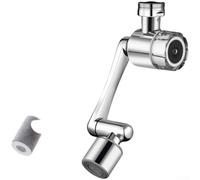 Aireador de grifo giratorio con filtro de carbono de polipropileno, rotación de 360° para salpicaduras a prueba de salpicaduras, rociador para extensión de grifo de baño (B)