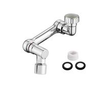 Aireador de grifo giratorio de 1080°, adaptador de grifo de gran ángulo, aireador giratorio para el hogar, fregadero, baño, cocina, grifo, filtro, accesorios