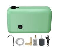 Aireador de pecera, bomba de oxígeno automática a prueba de polvo, bomba portátil eficiente, oxigenación de acuario de 4.9 x 2.9 x 1.57 pulgadas con alimentación USB de 5 V, ideal para pesca al aire