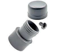 Aireador de Tuberías Fi 50 - Válvula Automática Antivacío para Sistemas de Saneamiento - Previene Olores - Fácil Instalación - Alta Resistencia - Color Gris