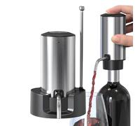 Aireador de vino, dispensador de vino eléctrico, recargable, automático, portátil, instantáneo, vertedor de whisky | Verter de acero inoxidable de alta calidad para el hogar, bar, oficina, restaurante