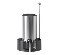 Aireador de vino, dispositivo recargable de 17 x 6,3 cm, dispensador automático para bar en casa, adaptador de flujo rápido con fácil uso, accesorio de bebidas, vertedor portátil para oficina