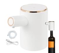 Aireador de vino eléctrico, decantador de velocidad ajustable sin contacto, decantador de vino eléctrico recargable, para licor, mujeres, Navidad, adultos, amantes, bar de vidrio, hogar, hombres