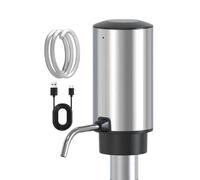Aireador de vino eléctrico, dispensador de vino | Máquina expendedora de alcohol | Bomba de decantador de vino recargable USB con tubo de silicona, vertedor de vino para comedor