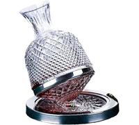 aireador de vino giratorio de 360 grados con boquilla inclinada, dispensador de whisky de 1,5 l ，Decantador ，Decantador giratorio para vino Adecuado para bodas en bares y fiestas en casa