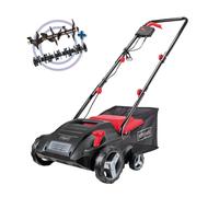 Aireador escarificador electrico 32cm cubo 30l 16-20 cuchillas Scheppach sc32