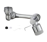 Aireador giratorio de grifo con 2 modos de pulverización, accesorios de | Aireador de grifo de agua para fregadero de 1080 grados, accesorios de baño para lavado diario de cara, lavado de cabeza
