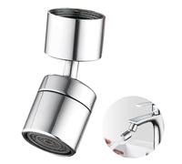 Aireador Grifo Cocina, Adaptador Grifo Cocina, Extensor Grifo Cocina Rotativo 360° para Grifos de M22 y M24, Difusor Grifo Cocina Fregadero, Boquilla Grifo Cocina