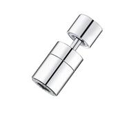 Aireador Grifo Cocina Grifo universal for lavabo de baño con boquilla antisalpicaduras giratoria y extensión lavado(Double gear)