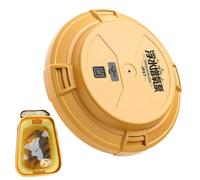 Aireador para cebos, bomba de oxígeno ultrasilenciosa recargable mediante | Bomba aireadora flotante para cebos, uso en acuario, al aire libre, casa, cubo y caja de pesca