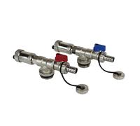Aireador Rápido Set 1" Circuito de Calefacción Ablasshähne + Automático Purgador