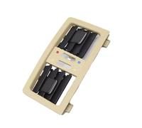 Aireador Salpicadero Compatible Con Serie-5 Para E60 Para E61 2003 2004 2005 2006-2009 Cubierta Del Panel De Rejilla De Ventilación De Aire De Consola Trasera(Beige)