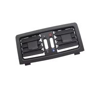 Aireador Salpicadero Compatible Con Serie-5 Para E60 Para E61 2003 2004 2005 2006-2009 Cubierta Del Panel De Rejilla De Ventilación De Aire De Consola Trasera(Black)