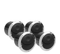 Aireador Salpicadero Consola Central Para Dacia Para Sandero MK1 2008 2009 2010 2011 8200212480 Negro Plata 1/2/4 Piezas Rejilla Ventilación Aire Acondicionado Cubierta Dirección(4Pieces Sliver)