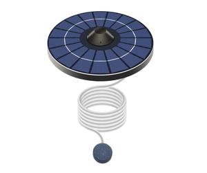 Aireador Solar para Estanques Bomba De Aire Portátil Silenciosa 2.5W | Bomba De Aire Flotante Solar para Acuarios Exteriores y Peceras Paisajismo Bebederos de Pájaros Jardines