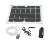 Aireador solar silencioso de 20 W para exteriores para estanques, para peces y vida acuática, aprovecha la energía solar para una aireación efectiva