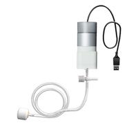 Aireador USB para acuario, bombas de aire de oxígeno, compresor de aire para peceras, portátil, pequeño, oxigenador, accesorios de acuario, bombas de oxígeno hidropónico, agua dulce, agua marina