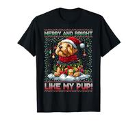 Airedale Terrier Christmas Tree Decorations Dog Lover Xmas Camiseta