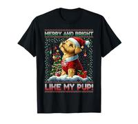 Airedale Terrier Christmas Tree Decorations Dog Lover Xmas Camiseta