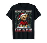 Airedale Terrier Christmas Tree Decorations Dog Lover Xmas Camiseta