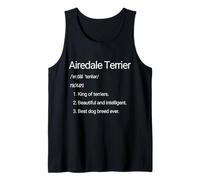 Airedale Terrier Dog Breed Definition Camiseta sin Mangas