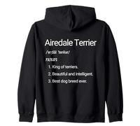 Airedale Terrier Dog Breed Definition Sudadera con Capucha