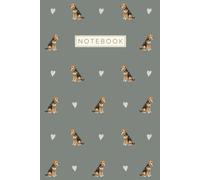 Airedale Terrier Dog Notebook: Cute Aesthetic Lined Journal for Airedale Terrier Lovers