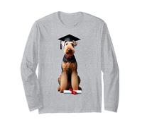 Airedale Terrier - Gorra de graduación para perros Manga Larga
