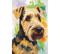 Airedale Terrier Notebook: Journal, Diary, Dog Notepad: A wonderful gift for Family, Friends, Loved Ones, Kids, Dog Lovers, Airedale Terrier Admirers, dog parents, Small Dogs