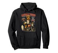 Airedale Terrier Paseo Moto Amor fútbol fútbol DIGOR Sudadera con Capucha