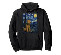 Airedale Terrier Perro Noche Estrellada Sudadera con Capucha