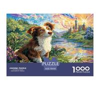 Airedale Terrier Puzzle Imposible,desafío for Adults Juego Educativo 1000 Piezas Obra De Arte De Juego De para Adultos Y Niños A Partir De 12 Años 70x50cm/1000pcs