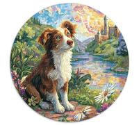 Airedale Terrier Puzzle Juguete EduGatoivo Decoración del Hogar 1000 Piezas Animal lindoes Rompecabezas Imposible Entretenimiento Creativo para Adultos 1000pcs (67.5x67.5cm)