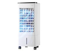 Aires acondicionados portátiles, enfriadores de aire portátiles, enfriador de aire evaporativo for interiores, ventilador de 3 velocidades con tanque de 9 L, control remoto(Remote Control)
