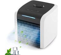 Aires acondicionados portátiles, enfriadores personales, pequeños Ventiladores evaporativos y silenciosos.