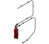 Airfire ARFFK504TB Sistema de extinción para cuadro eléctrico. Acción directa. 4 Kg de Novec 1230