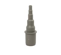 airfit Boquilla de manguera DN 32 para manguera de diámetro de 8 a 25 mm - Ks de gris