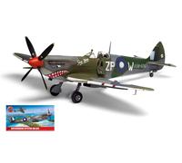 AIRFIX 1/24 KIT DE AVIÓN SUPERMARINE SPITFIRE MK VIII MODELO DE COCHE ESTÁTICO
