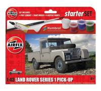 Airfix A55012 - 1/43 Estárter Set - Land Rover Series 1 - Nuevo