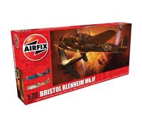 Airfix - 1/72 Bristol Blenheim Mk.IF - Plastik-Modellbau - Maß (Importación USA)