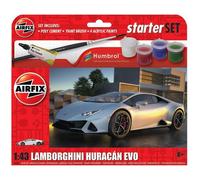 Airfix 55007 Set De Inicio Lamborghini Huracan Modelo En Escala 1:43