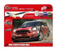 Airfix 55304A Set De Regalo Mini Countryman WRC 1:32 Escala Kit De Modelo