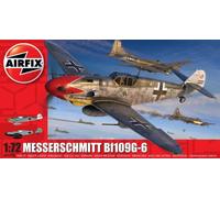 AIRFIX A02029B 1/72 MESSERSCHMITT BF109G-6