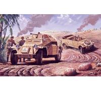 AIRFIX A02312V 1/76 CLÁSICO VINTAGE: Conjunto De Reconocimiento Alemán