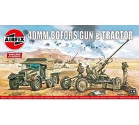 Airfix A02314V - 1/76 Bofors 40mm Gun & Tractor - Vintage Classics - Nuevo