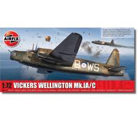 Airfix Model Set, A08019A Vickers Wellington MK.IA/C Model Building Kit, Kits de avión Modelo de plástico para Adultos y niños Mayores de 8 años, el Juego Incluye bebederos y calcomanías