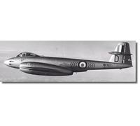 Airfix Set, A09182A Gloster Meteor F.8 Building Kit, Kits de avión plástico para Adultos y niños Mayores de 8 años, el Juego Incluye bebederos y calcomanías, Modelo a Escala 1:48, Color, Small