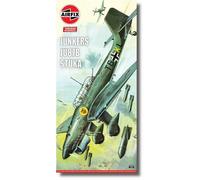 Airfix Vintage Classics Set, A18002V Junkers Ju87B Stuka, Batalla de Gran Bretaña, Kits de Aviones Modelo de plástico para Adultos y niños Mayores de 8 años, el Juego Incluye 334 Piezas, Escala 1:24