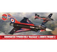 Airfix A40003 Pack Doble, Eurofighter Typhoon FGR.4 (Blackjack) + Shorts Tucano T.1