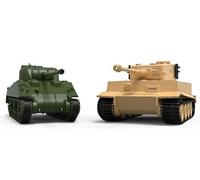 Airfix A50186 - 1/72 Clásico Conflicto Tiger 1 Vs Sherman Firefly - Nuevo